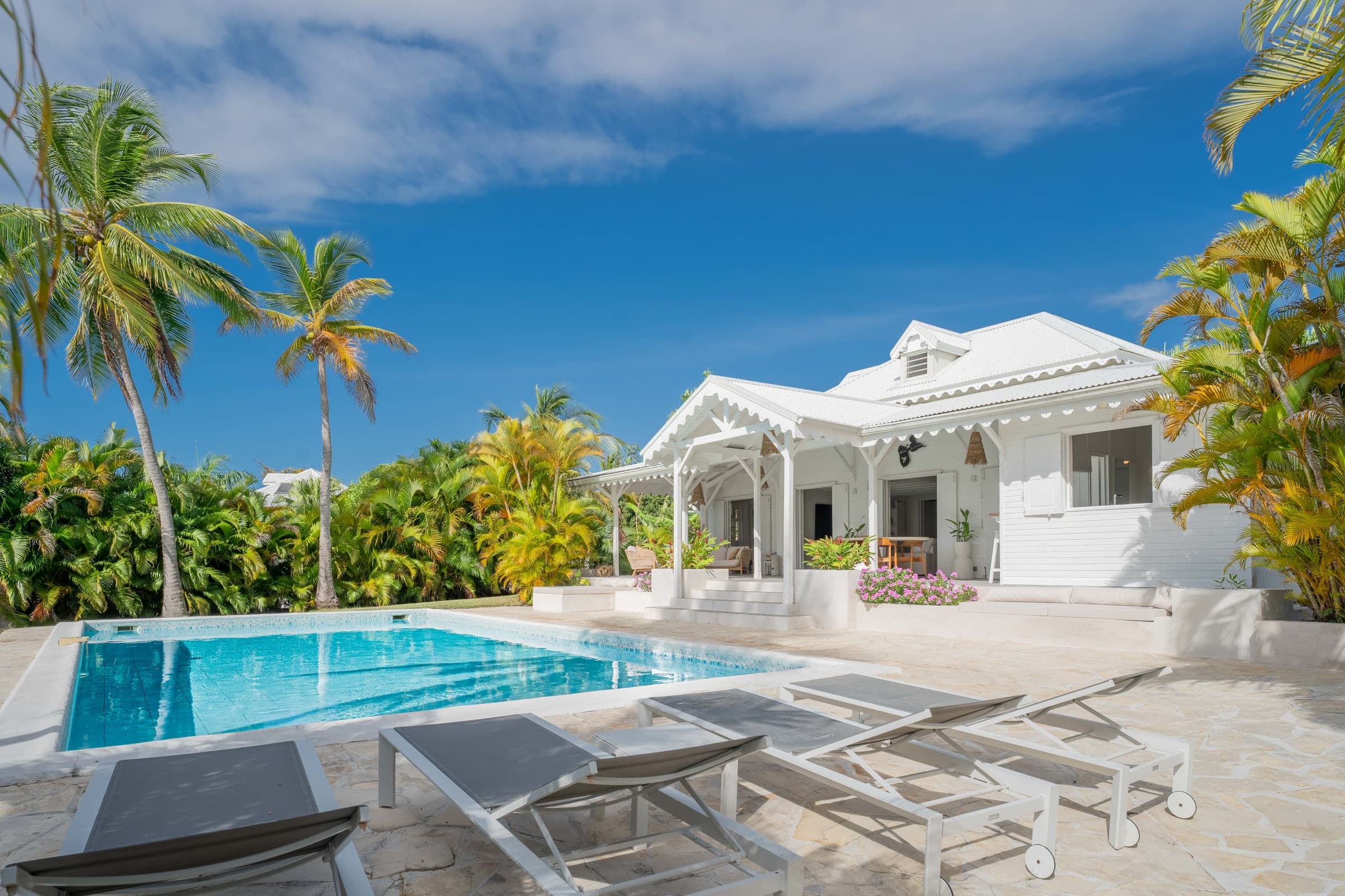 Villa de luxe en Guadeloupe avec piscine